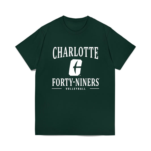 UNC Charlotte - NCAA Women's Volleyball : Cassidy Flakes - Classic Shersey Heavy Cotton™ T-Shirt-0
