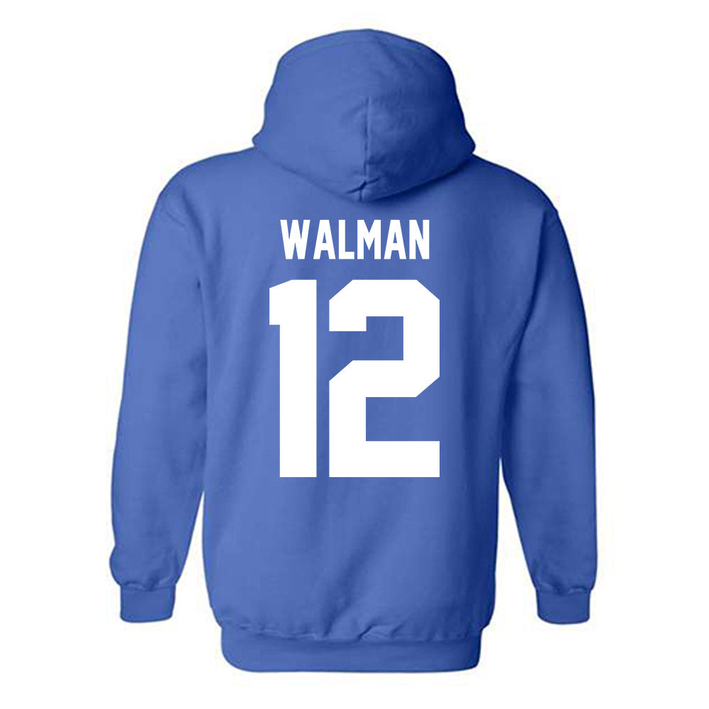 Seton Hall - NCAA Baseball : Jake Walman - Classic Shersey Hooded Sweatshirt-1