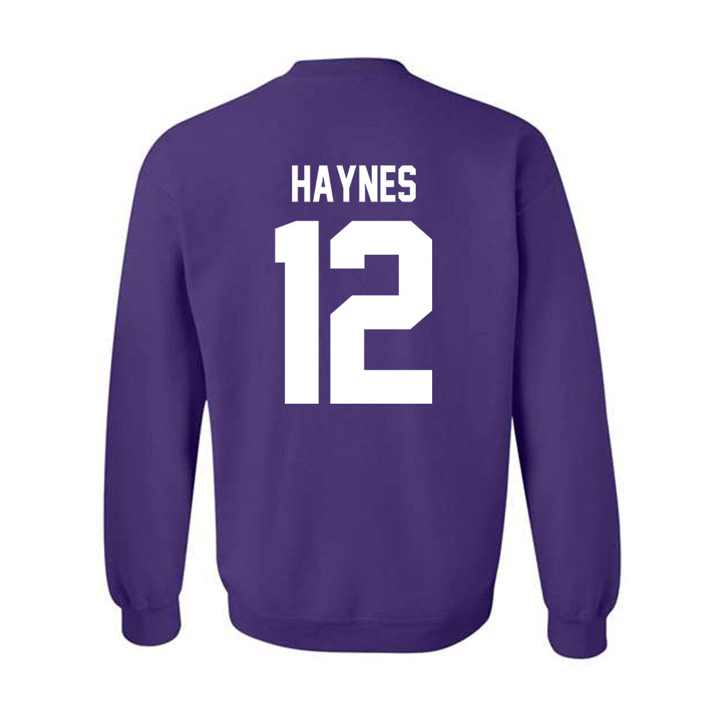 PVAMU - NCAA Baseball : Kenneth Haynes - Classic Shersey Crewneck Sweatshirt-1