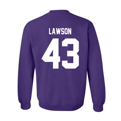PVAMU - NCAA Baseball : John Lawson - Classic Shersey Crewneck Sweatshirt-1