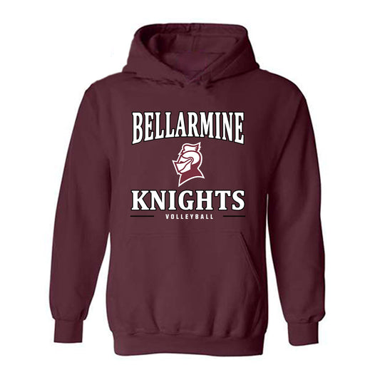 Bellarmine - NCAA Women's Volleyball : Jess Schmidt - Classic Shersey Hooded Sweatshirt-0