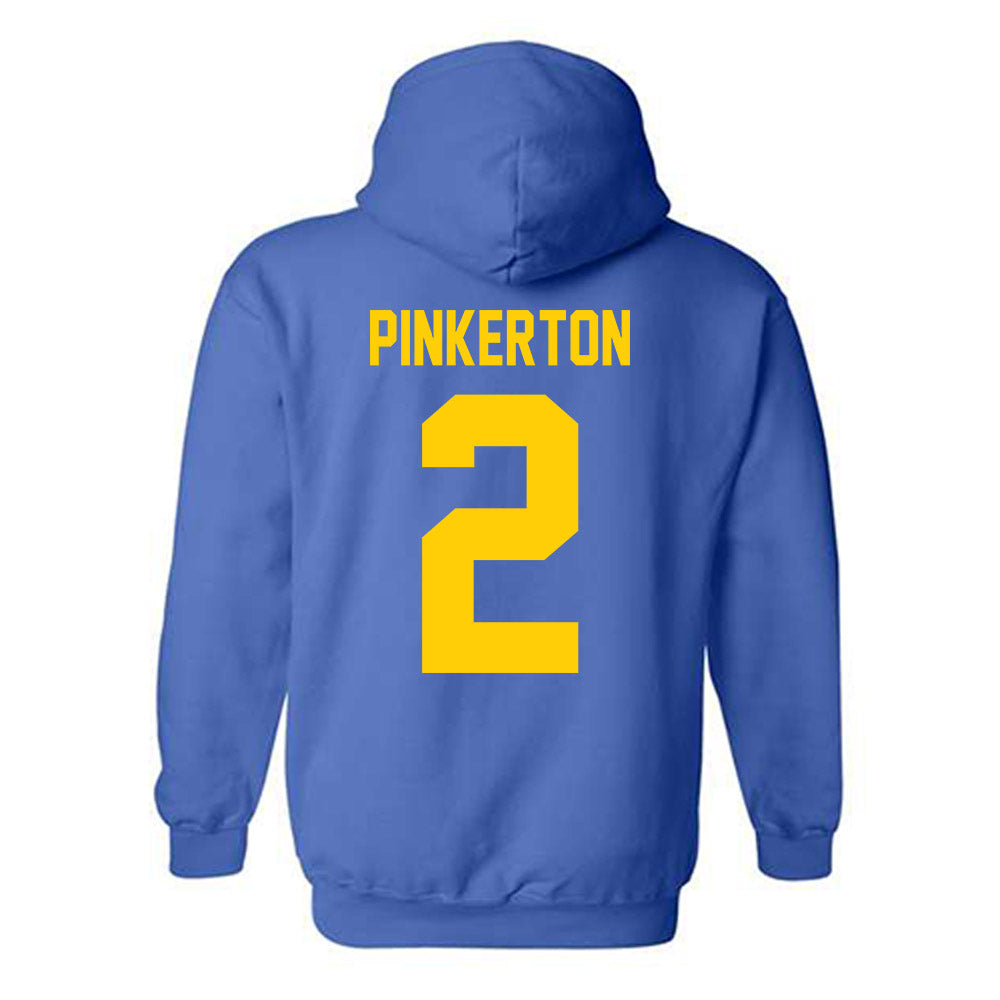 McNeese State - NCAA Baseball : DJ Pinkerton - Classic Shersey Hooded Sweatshirt-1