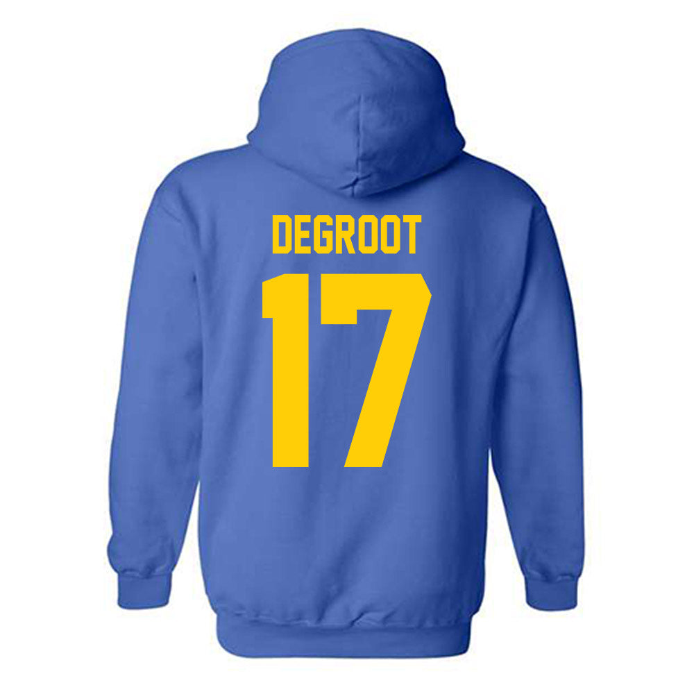 McNeese State - NCAA Baseball : Josh DeGroot - Classic Shersey Hooded Sweatshirt-1