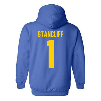 McNeese State - NCAA Baseball : Matthew Stancliff - Classic Shersey Hooded Sweatshirt-1