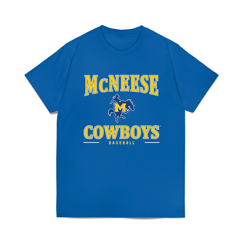 McNeese State - NCAA Baseball : Viggo Lopez - Classic Shersey Heavy Cotton™ T-Shirt-0