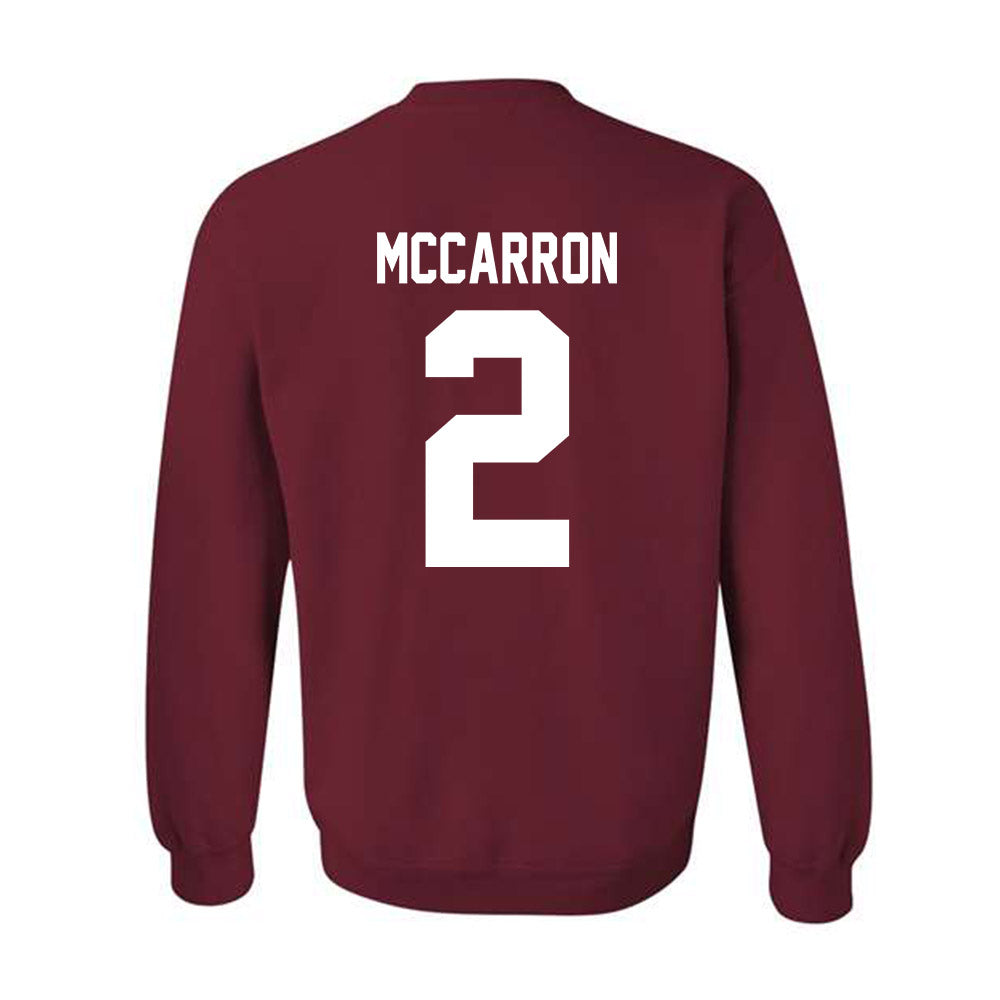 St. Joe's - NCAA Baseball : Duke McCarron - Classic Shersey Crewneck Sweatshirt-1