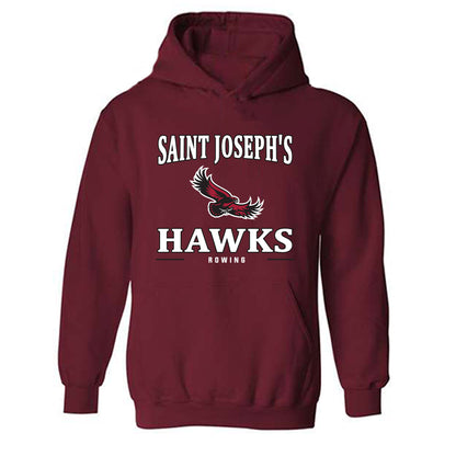 St. Joe's - NCAA Women's Rowing : Charles Penza - Classic Shersey Hooded Sweatshirt-0