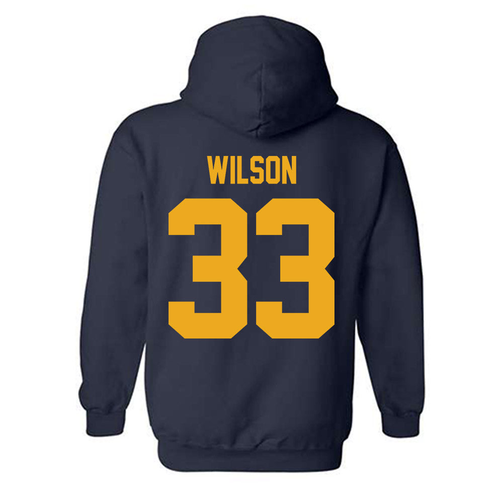 Canisius - NCAA Men's Basketball : Michael Wilson - Classic Shersey Hooded Sweatshirt-1