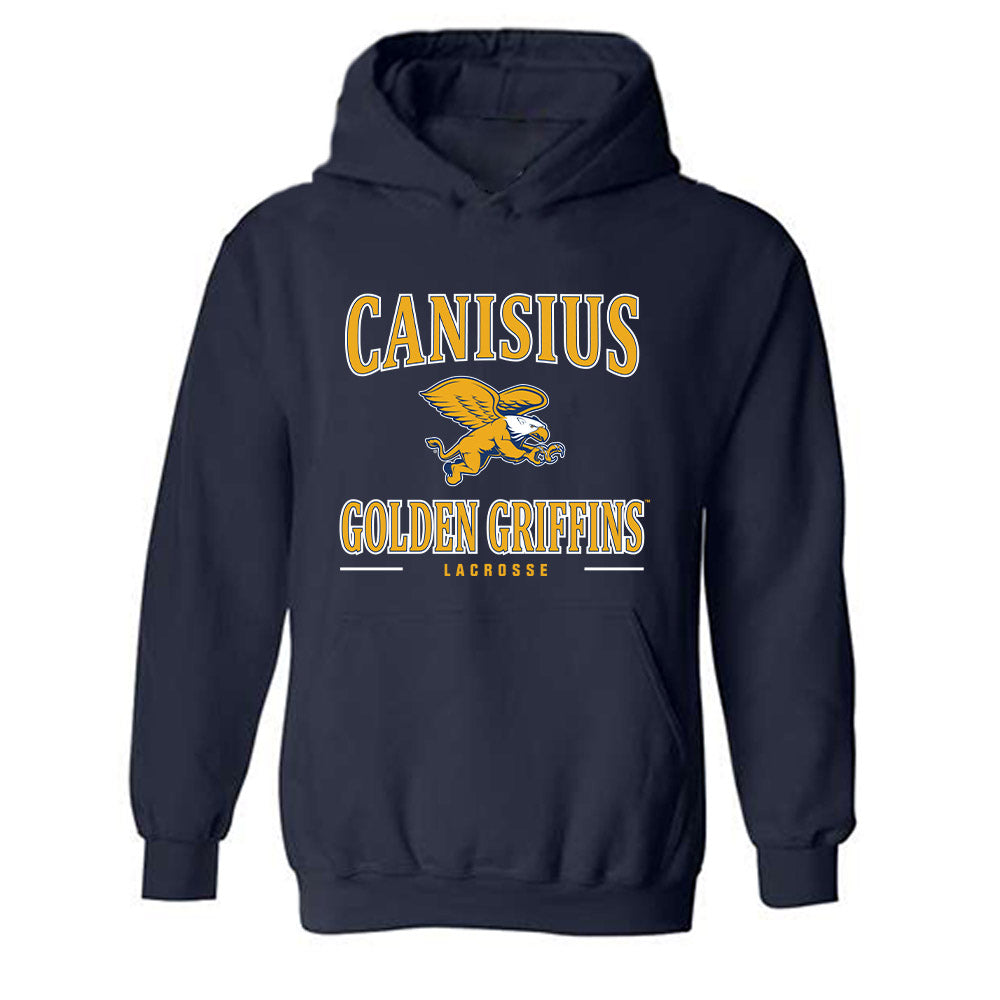 Canisius - NCAA Men's Lacrosse : Sam Kosloski - Classic Shersey Hooded Sweatshirt-0
