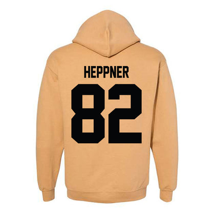 Michigan Tech - NCAA Football : Drew Heppner - Classic Shersey Hooded Sweatshirt-1