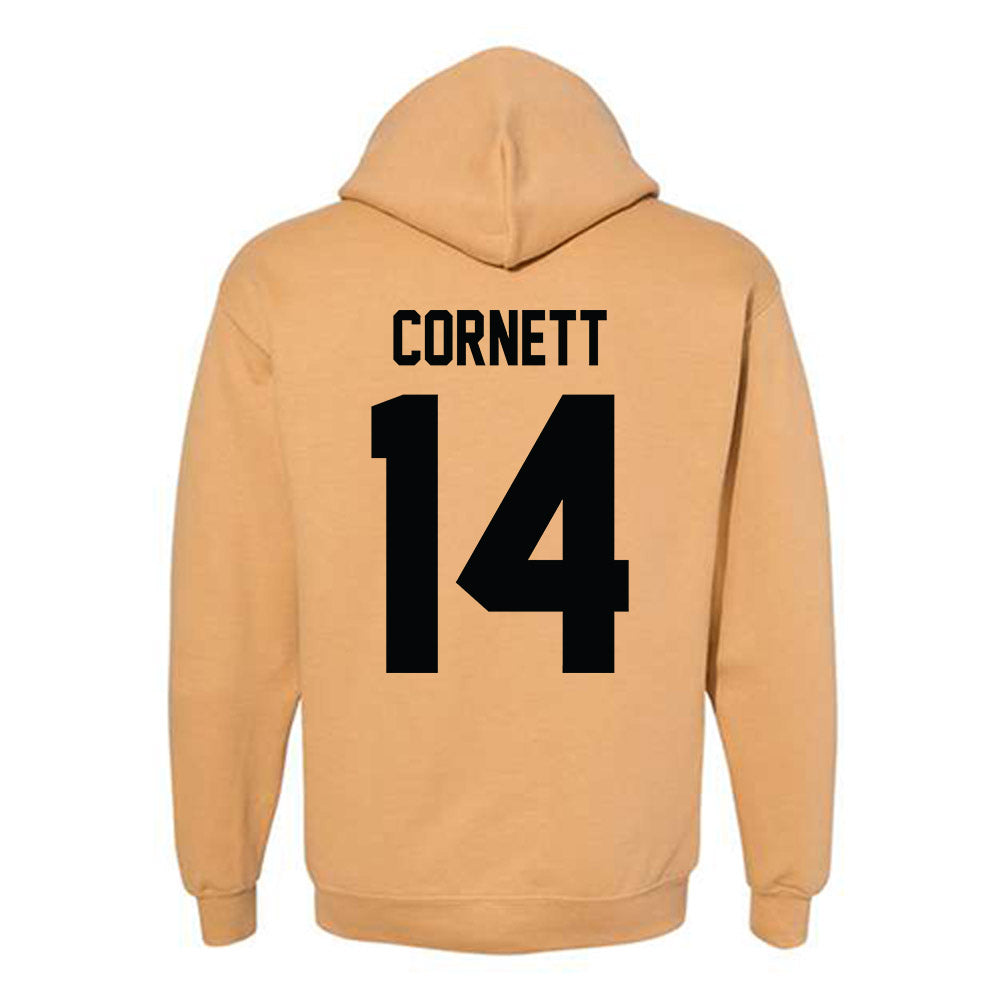 Michigan Tech - NCAA Football : Cameron Cornett - Classic Shersey Hooded Sweatshirt-1