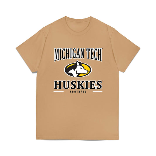 Michigan Tech - NCAA Football : Gauge Heikkinen - Classic Shersey T-Shirt-0