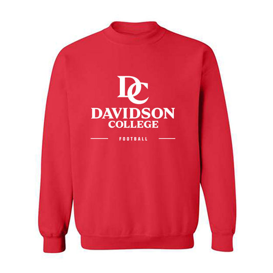 Davidson - NCAA Football : Cal Neubauer - Classic Shersey Crewneck Sweatshirt-0