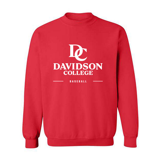 Davidson - NCAA Baseball : Matthew Manjooran - Classic Shersey Crewneck Sweatshirt-0