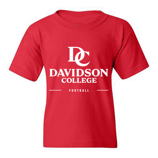 Davidson - NCAA Football : Cal Neubauer - Classic Shersey Youth T-Shirt-0
