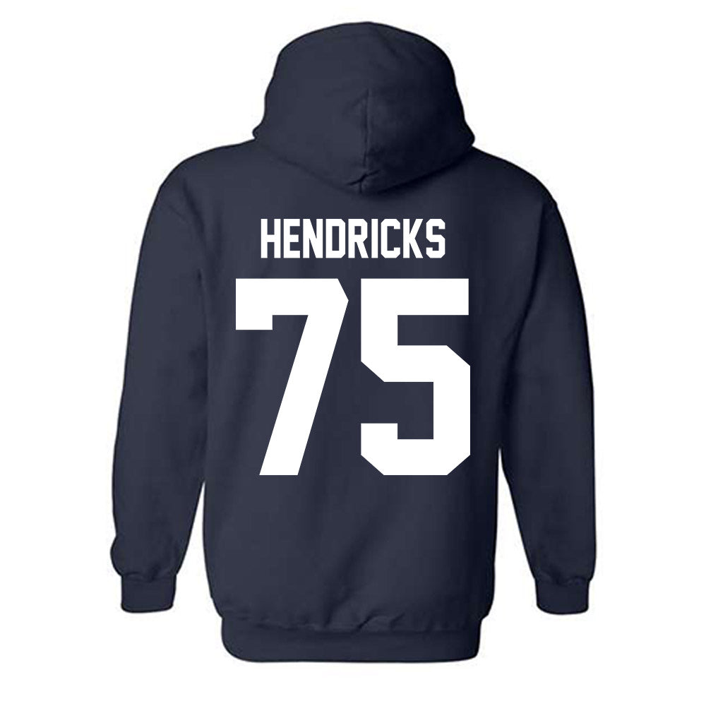Drake - NCAA Football : Will Hendricks - Classic Shersey Hooded Sweatshirt-1