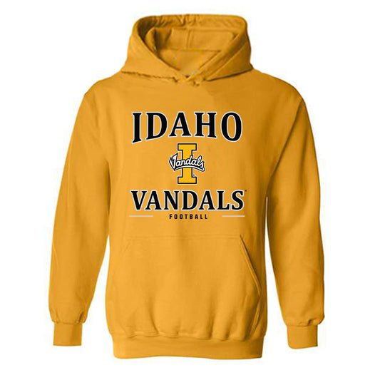 Idaho - NCAA Football : Luca Moore - Classic Shersey Hooded Sweatshirt-0