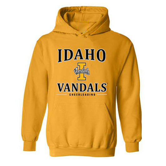 Idaho - NCAA Cheerleading : Mckenzie Saburn - Classic Shersey Hooded Sweatshirt-0
