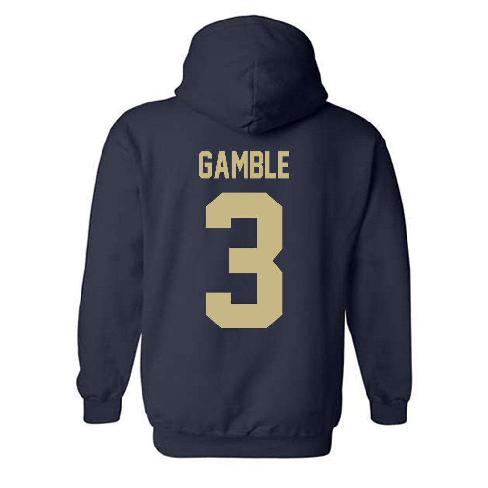 Oral Roberts - NCAA Baseball : Jackson Gamble - Classic Shersey Hooded Sweatshirt-1