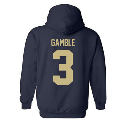 Oral Roberts - NCAA Baseball : Jackson Gamble - Classic Shersey Hooded Sweatshirt-1