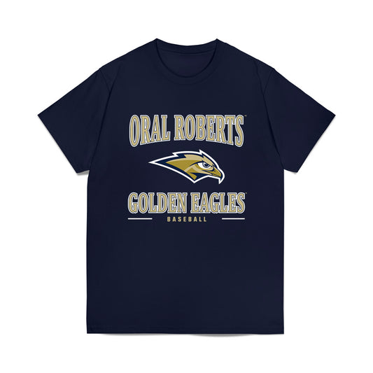Oral Roberts - NCAA Baseball : Braydon Sanford - Classic Shersey Heavy Cotton™ T-Shirt-0