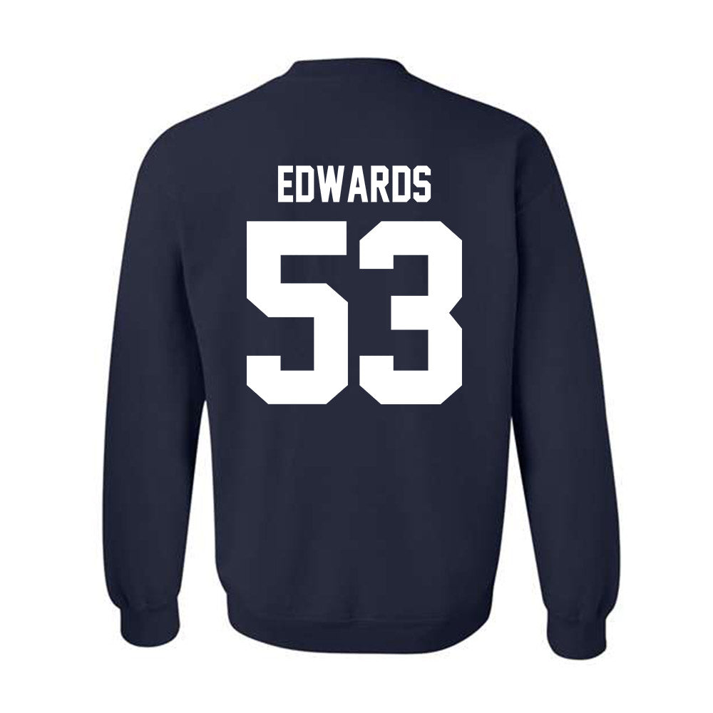 Utah State - NCAA Football : Owen Edwards - Classic Shersey Crewneck Sweatshirt-1