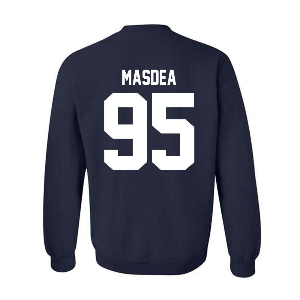 Utah State - NCAA Football : Tyler Masdea - Classic Shersey Crewneck Sweatshirt-1