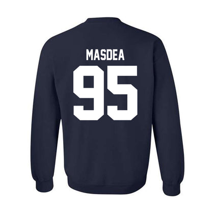 Utah State - NCAA Football : Tyler Masdea - Classic Shersey Crewneck Sweatshirt-1