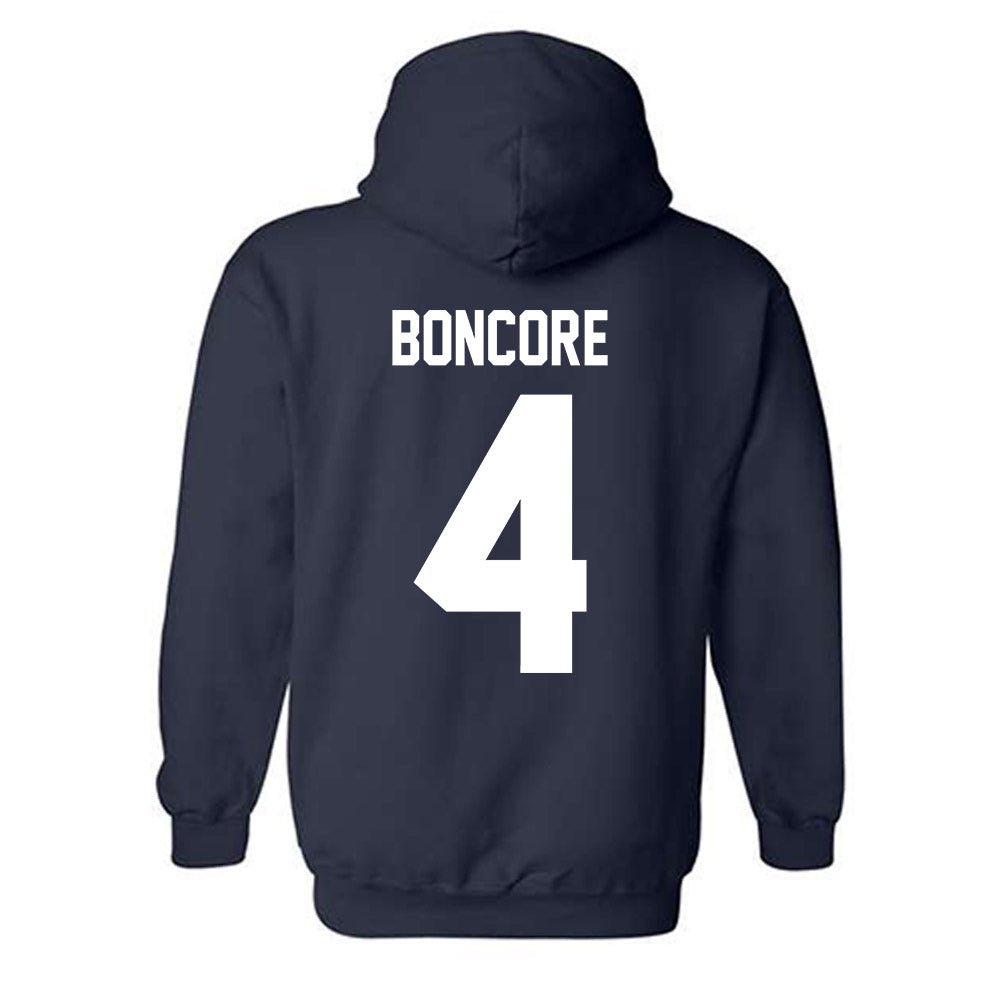 Utah State - NCAA Football : Nikko Boncore - Classic Shersey Hooded Sweatshirt-1