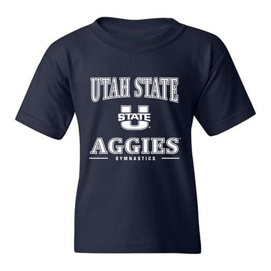 Utah State - NCAA Women's Gymnastics : Anabelle Dewey - Classic Shersey Youth T-Shirt-0