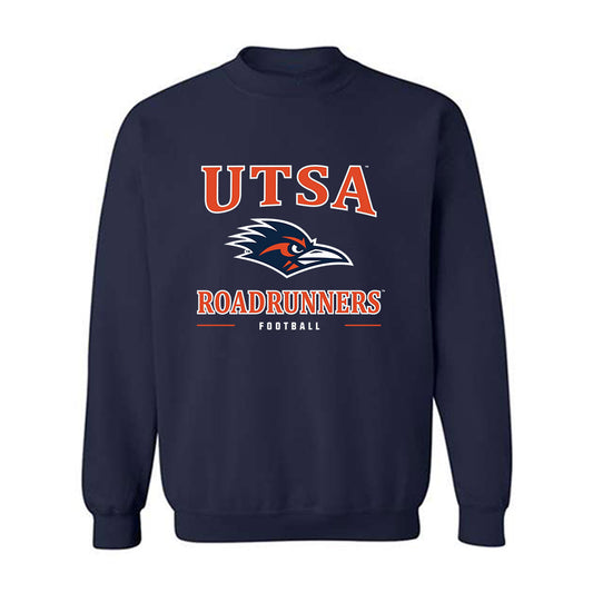 UTSA - NCAA Football : Zach Morris - Classic Shersey Crewneck Sweatshirt-0
