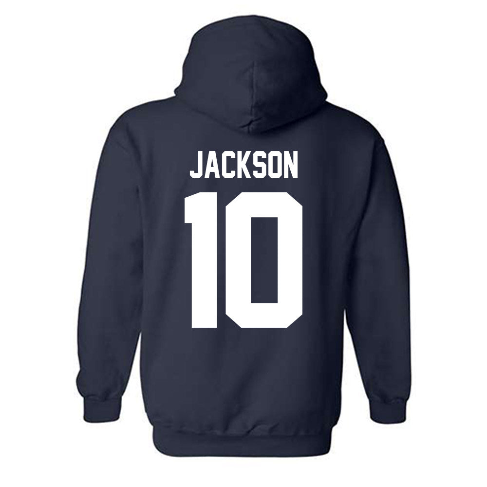 Rice - NCAA Football : Quinton Jackson - Classic Shersey Hooded Sweatshirt-1