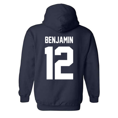 Rice - NCAA Football : Jamir Benjamin - Classic Shersey Hooded Sweatshirt-1