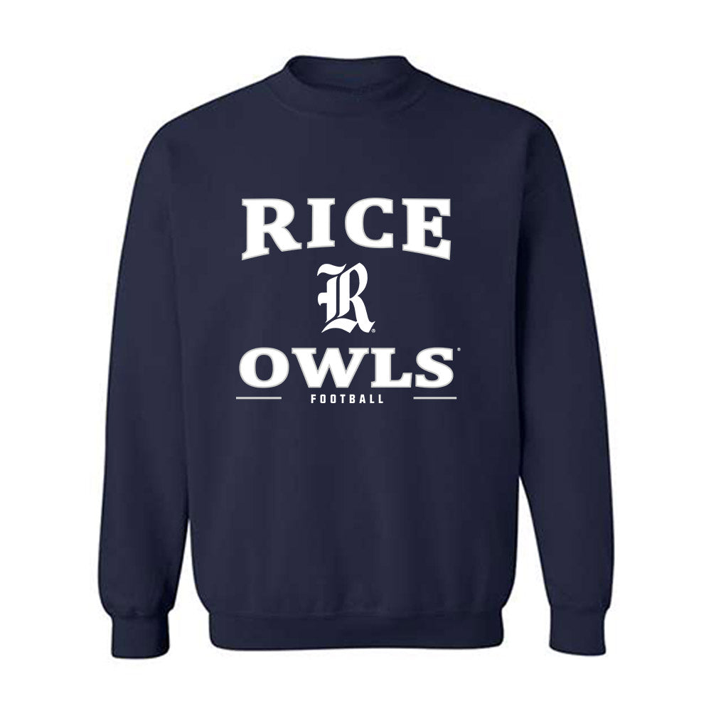 Rice - NCAA Football : Ahran Ogbor - Classic Shersey Crewneck Sweatshirt-0