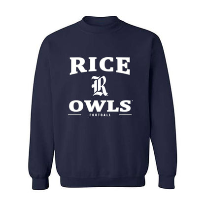 Rice - NCAA Football : Maxwell Mosey - Classic Shersey Crewneck Sweatshirt-0