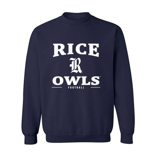 Rice - NCAA Football : Dillan Botts - Classic Shersey Crewneck Sweatshirt-0