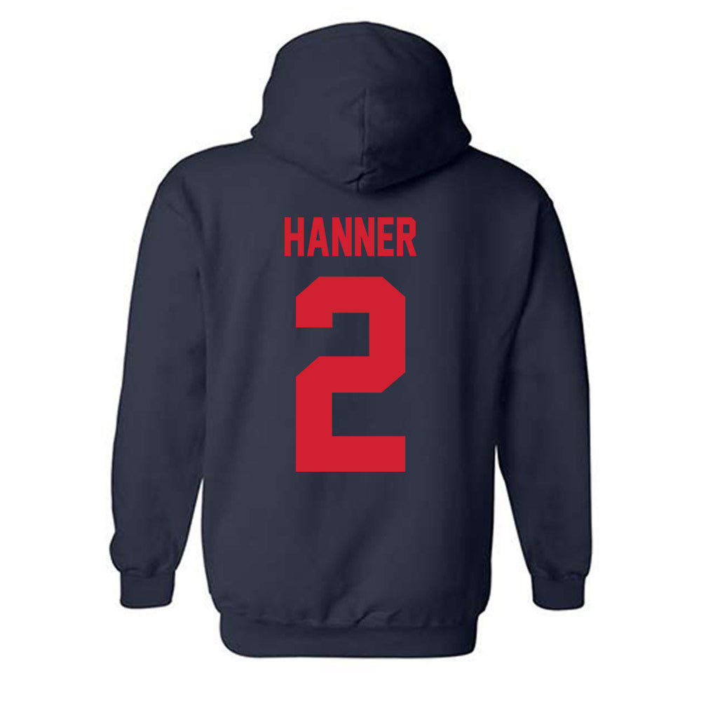 Robert Morris - NCAA Women's Volleyball : Caroline Hanner - Classic Shersey Hooded Sweatshirt-1