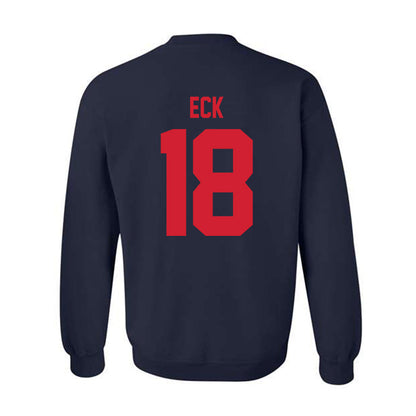Robert Morris - NCAA Men's Lacrosse : Ben Eck - Classic Shersey Crewneck Sweatshirt-1