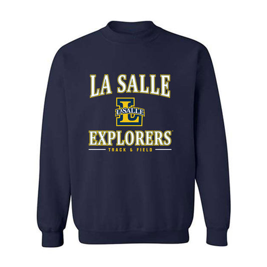 La Salle - NCAA Women's Track & Field : Tiera Ly - Classic Shersey Crewneck Sweatshirt-0