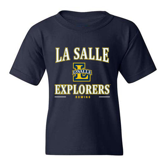 La Salle - NCAA Men's Rowing : Julian Barnes - Classic Shersey Youth T-Shirt-0