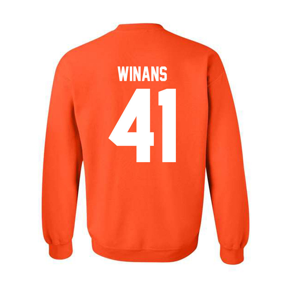 SHSU - NCAA Baseball : Gabe Winans - Classic Shersey Crewneck Sweatshirt-1