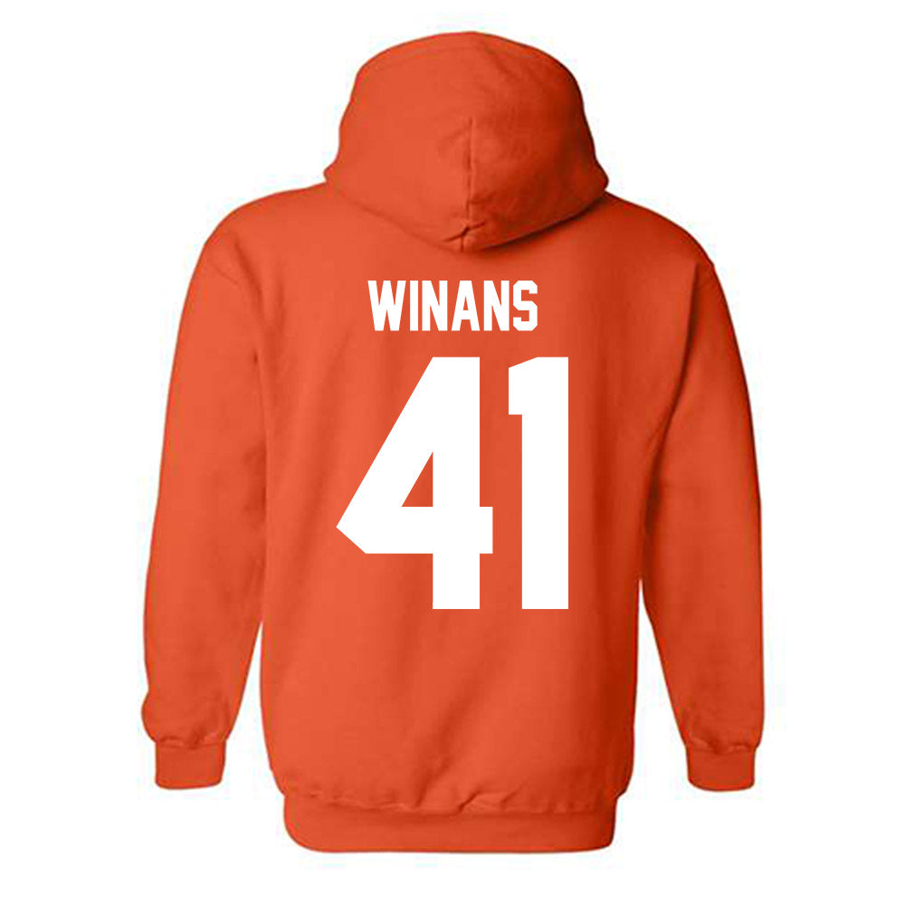 SHSU - NCAA Baseball : Gabe Winans - Classic Shersey Hooded Sweatshirt-1