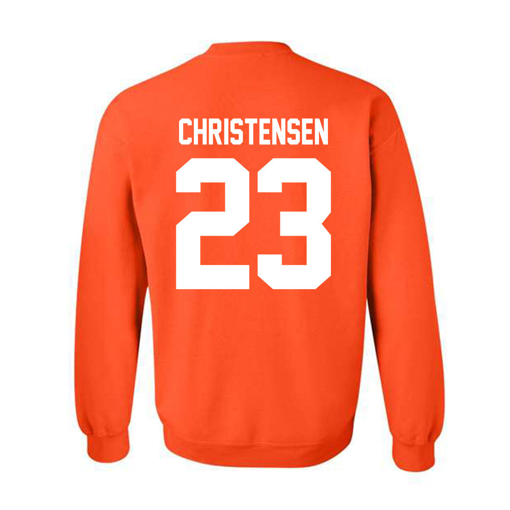 SHSU - NCAA Baseball : Brady Christensen - Classic Shersey Crewneck Sweatshirt-1