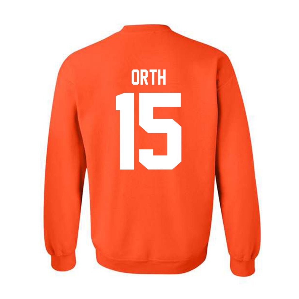 SHSU - NCAA Baseball : Kirby Orth - Classic Shersey Crewneck Sweatshirt-1
