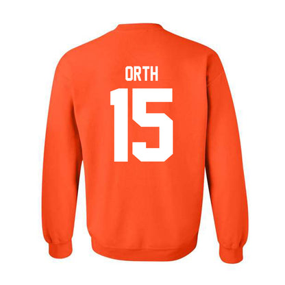 SHSU - NCAA Baseball : Kirby Orth - Classic Shersey Crewneck Sweatshirt-1