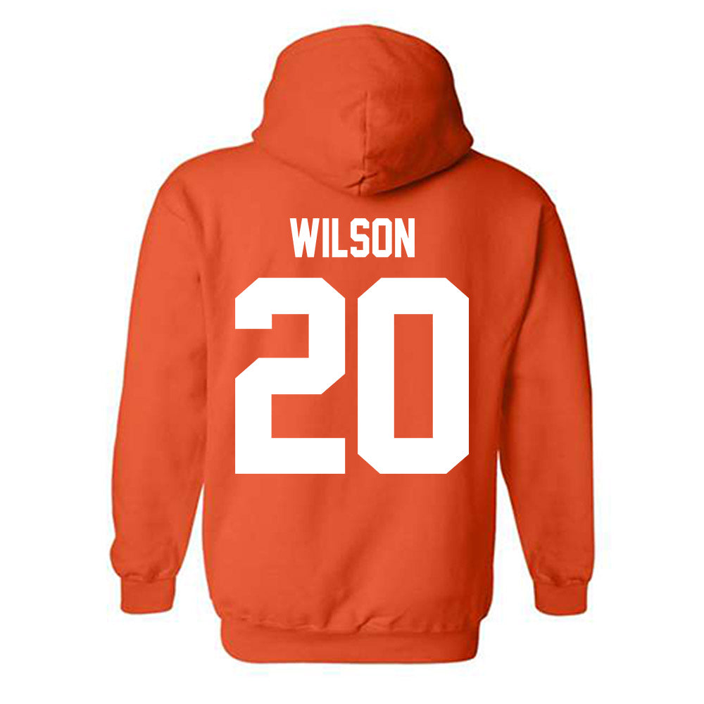 SHSU - NCAA Football : Dravon Wilson - Classic Shersey Hooded Sweatshirt-1