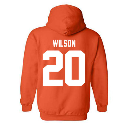 SHSU - NCAA Football : Dravon Wilson - Classic Shersey Hooded Sweatshirt-1