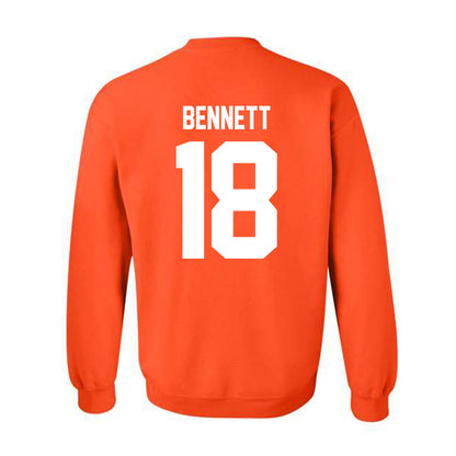 SHSU - NCAA Baseball : Devin Bennett - Classic Shersey Crewneck Sweatshirt-1