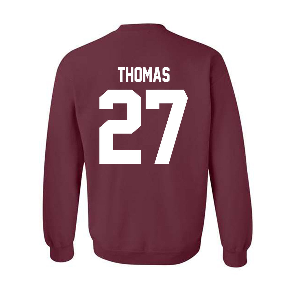 WTAMU - NCAA Baseball : Tristin Thomas - Classic Shersey Crewneck Sweatshirt-1