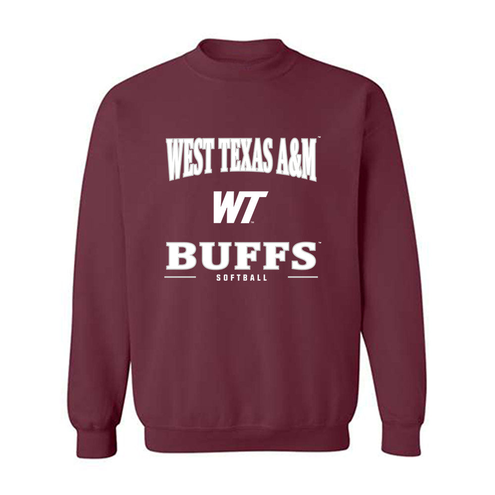 WTAMU - NCAA Softball : Abby Howell - Classic Shersey Crewneck Sweatshirt-0
